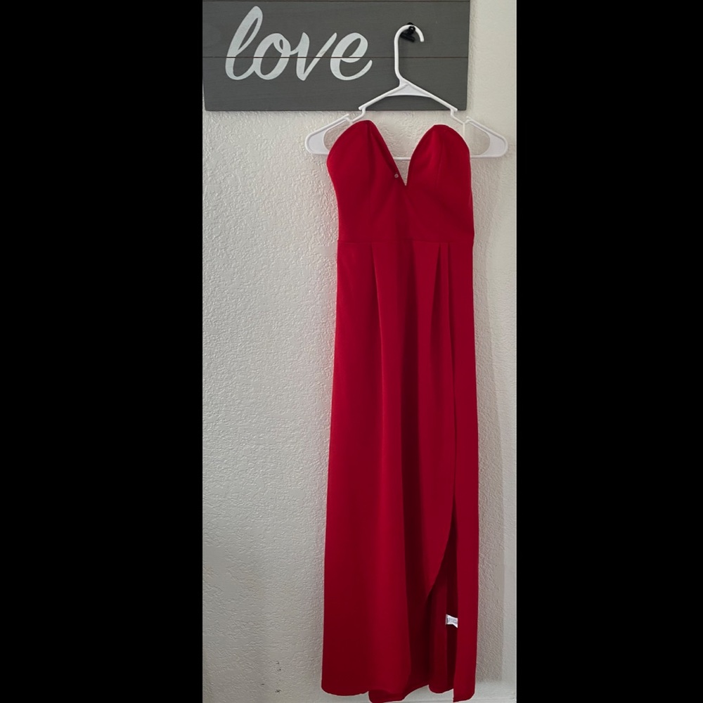 Red dress